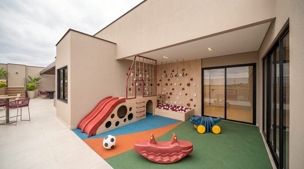 Espaço kids do condomínio
